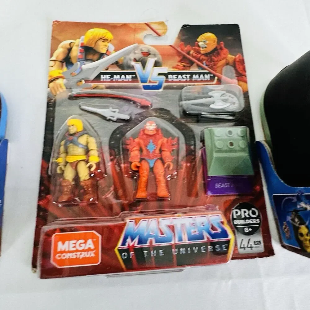Mega Construx‎ Masters Universe Skeletor He-Man Jet Sled Set & Zodac Scubattack